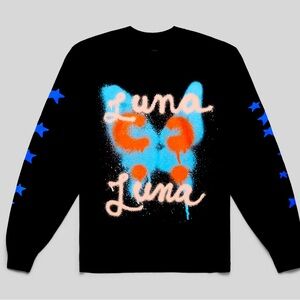 Authentic Luna Luna Event Long Sleeve Tshirt by LA Artist Sonya Somberuil